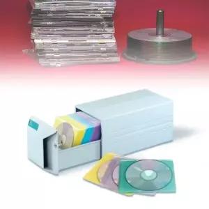 서랍식 CD 보관함 잠금식 정리함 가정 사무실용 데이터 DVD 안전보관