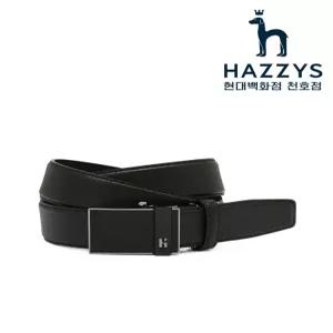 헤지스비밀상점 ACC HJBE6E701BK 블랙 스퀘어 로고장식 소가죽 자동벨트22414772252312451