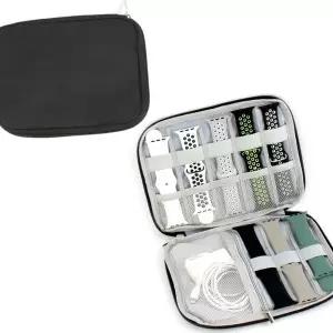 내부밴딩 지퍼타입 손목시계줄가방 시계줄 케이스 워치스트랩