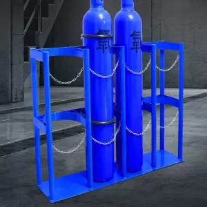 가스통 고정대 현장 고정장치 거치대 질소통 LPG 산소통