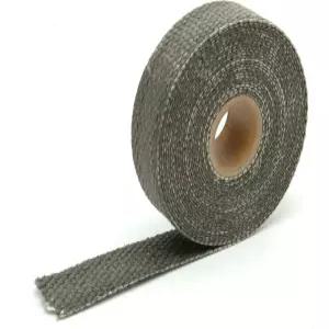 디자인 엔지니어링 블랙 1인치 x 15인치 유리 섬유 배기 히트 랩 - 파이프용 유연한 테이프 1800°F 직열