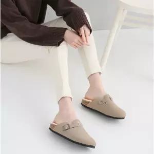 꾹상점1  데일리 방한화 털슬리퍼 세무 털신 털신발 코르크 기모 BOSTON