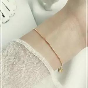 예쁜 체임팔찌 실팔찌 써지컬팔찌 18k실팔찌 패션귀걸이 주얼리 레이어드팔찌 팔찌 1W899C503
