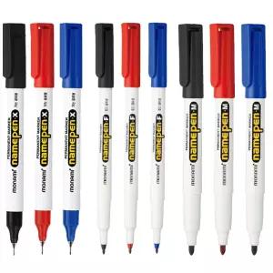 모나미 네임펜 M/F/X 1개 마카펜 중간글씨 가는글씨