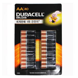 [CO(생활용품(기타잡화))]듀라셀 알카라인 건전지 AA(1.5V) 40PK  (코스트코)