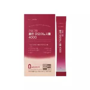 콜린 미오이노시톨 미국산 고함량 4000mg 스틱파우더 1개월분
