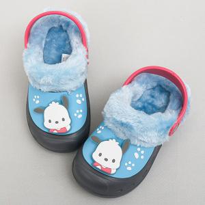 산리오 포차코 풋팅 EVA방한샌들