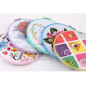 십자수 프랑스자수 사각수틀 원형수틀 후프 재료 판매합니다.