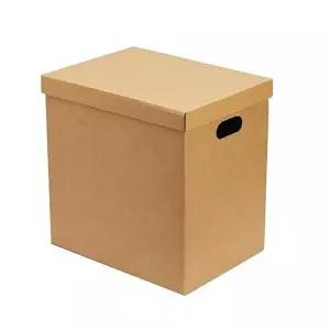 종이 박스 diy 서류 보관 수납박스 40x30cm 크라프트-WFB9989