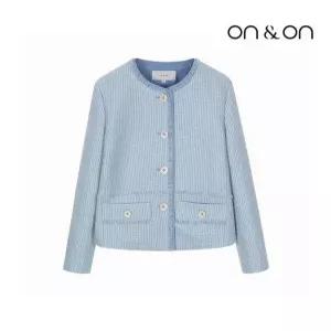 [온앤온][온앤온] 라운드 넥 트위드 자켓(NW2XJ248) (NW2XJ248)