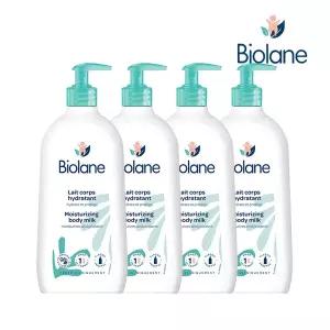 비올란 모이스처라이징 바디밀크 350ml x4개 베이비 키즈 신생아 고보습 로션크림