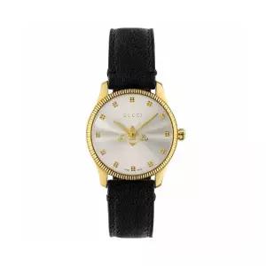 [구찌] YA1265023 G타임리스 여성 가죽 쿼츠 29mm