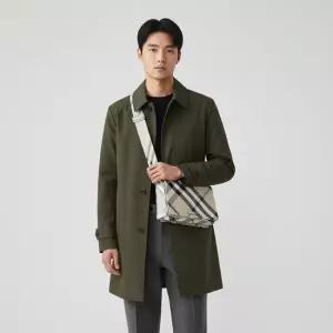 BURBERRY CHECK TRENCH CROSSBODY BAG 8092604) 체크 트렌치 크로스바디 백)