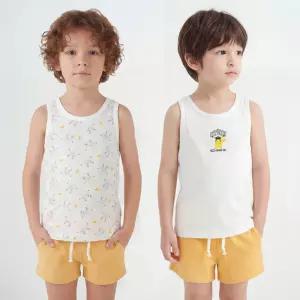 포켓몬스터 남아용 런닝 2종세트 / 어린이 아동 초등 런닝