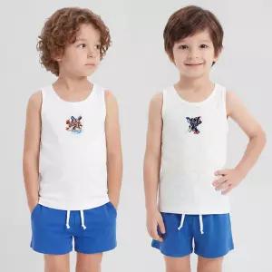 헬로카봇 남아용 런닝 2종세트 / 유아 아동 초등 런닝