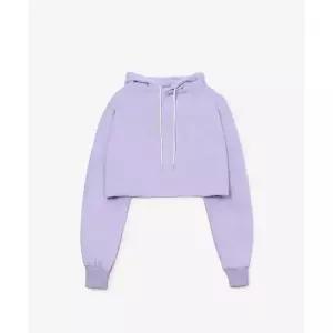 솔트앤초콜릿 SAC 테리 크롭 후드티 퍼플 4W232Y001 358901