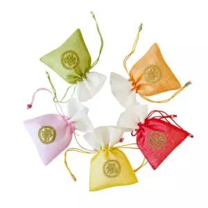 [이거찜] 복받아가세요 모시결 한자 자수 복주머니 한국전통기념품 추석 설