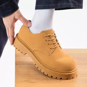 비에스큐티바이클래시 GO97 이바 러기드 더비 슈즈 - BLACK