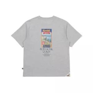 매장정품 코닥 KODAK RGB 에어로쿨 반팔 티셔츠 MELANGE GREY K6223LRS30MGR 219058