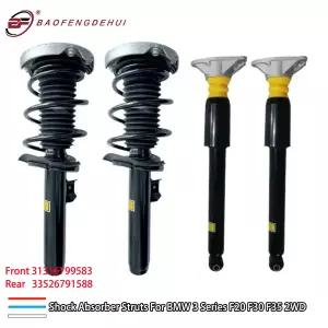 에어서스펜션 쇼바 31316799583 전면 후면 좌우 쇼크 업소버 스트럿 어셈블리 EDC BMW 호환 3 시리즈 F20 F