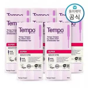 템포 슈퍼 탐폰 체내형생리대 80매