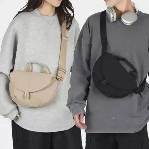 여행 반달 가벼운 힙색 크로스 백 핸드폰 가방 여행용 크로스백 여성 데일리 20대