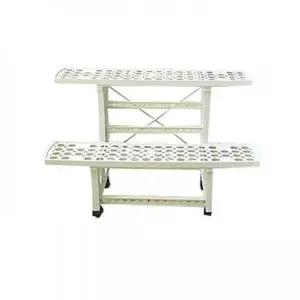 2단 화분 선반 진열대 인테리어 정리대 이동식