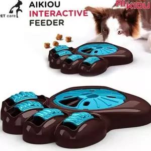 반려동물 급식기 강아지 급식기 자동 슬로우 고양이 퍼즐 노즈워크