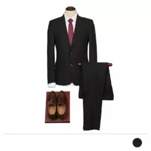 [골드스마일]빅사이즈 신입 더블수트 춘하복 남자정장 남편 선물
