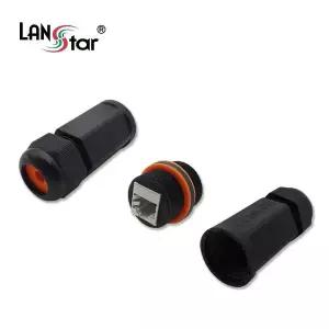 (LANstar) 289JFR54 CAT.6A/7 방수용 랜 연장 커플러 I형 RJ45