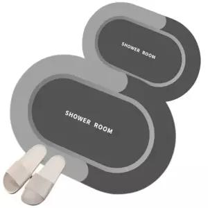 욕실 규조토 빨기편한 주방 실내 발매트1개 (KYR-WB8035E)