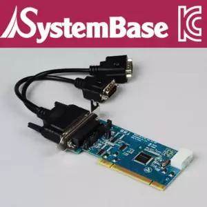 SystemBase(시스템베이스) 2포트 RS-422/485 PCI 시리얼 카드