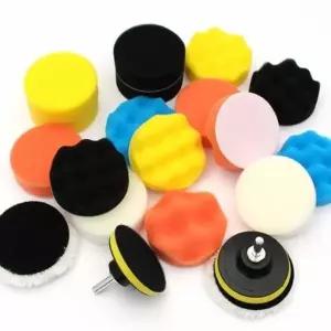 ( )광택패드 전동드릴용 차량용 스펀지 극세사 패드 18p세트 DP77360