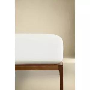ZARA 퍼케일 코튼 매트리스 커버 | 높이 30CM(500수) - 화이트