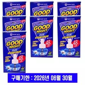 구매기한상품 반값 산도깨비, 굿나잇 전자모기향 리필 1개입, 7개