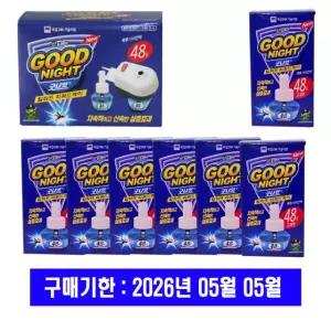 구매기한상품 반값 산도깨비,전자모기향 본품 + 리필 1개입, 7개