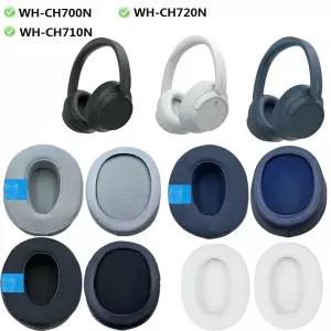 소니호환 WH-CH700N WH-CH710N WH-CH720N 헤드폰 교체 용 냉각 젤 이어 패드 귀마개 이어 베개 쿠션