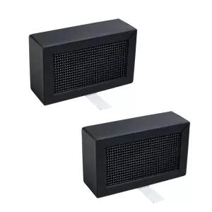 디어포머-밤부 랩용 3D 2Pcs 활성탄 공기 필터 카트리지 X1C/P1P/P1S/X1E 밤부 프린터 정화기 X1 P1 시리즈