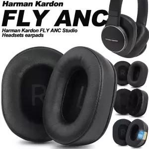 Harman Kardon FLY ANC 교체 용 이어 패드 헤드폰 귀마개 천 메모리 커버 스폰지 단백질 용 이어폰 패드