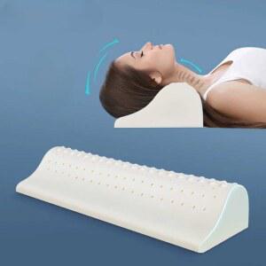 라텍스 경추배개 수면 힐튼 성인용 필로우 태국수입 침대 수유 꿀잠 편한 목이편한 방지