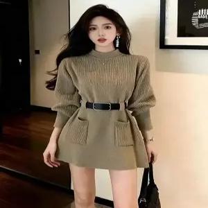 원피스 스커트 니트 여성용 이너 도톰 러블리 다올4