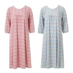 폴리스판 에스닉 홈웨어 원피스 VEVS102L