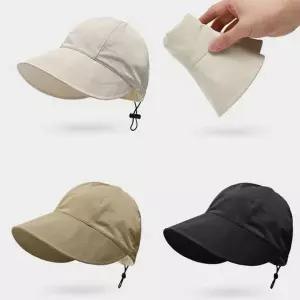 보닛햇 여성 봄 여름 벙거지 모자 여자 버킷 햇 물놀이 휴가 끈조절