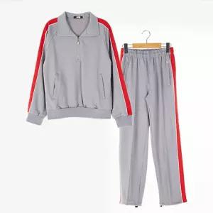 교복몰 레드줄 그레이 동복 체육복 세트 (인헌중) 생 bRG8+1uHU