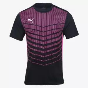 푸마 풋볼 유니폼 그래픽 티셔츠 핑크 간편한운동용품 야유회복장 가볍고세련된 행사단체복 나들이 깔끔한