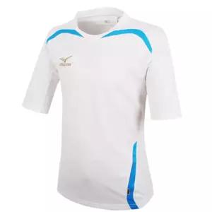 미즈노 축구 운동 유니폼 저지 흰색반팔티 헬스티셔츠 가볍고세련된 아웃도어룩 편안하게입을수있는 깔끔한