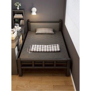 접이식 간편한 1인용 수납침대 싱글침대 슈퍼싱글침대 접이식침대 침대프레임 침대 블랙폭70A 원목침대