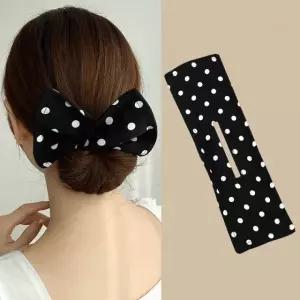 와이어리본 당고머리 헤어밴드 꾸밈끈