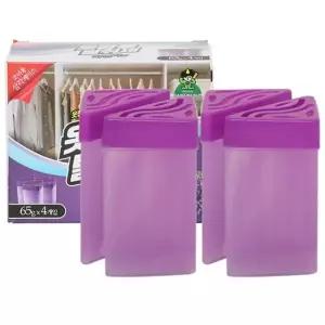 4개입 라벤더 x 옷장용탈취제(65g 4개입)_라벤더