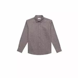 [하프클럽/BY파크랜드]핑크 마이크로 패턴 기모셔츠-AA2CL313